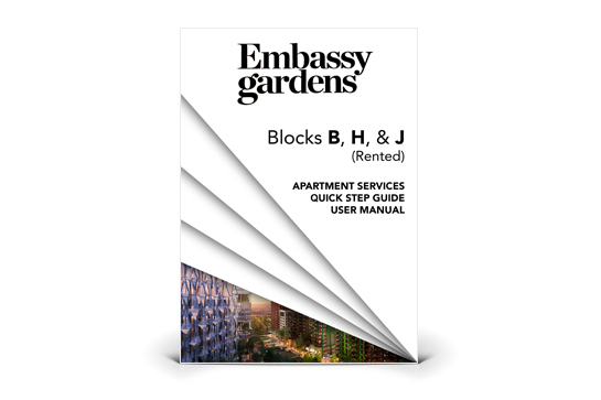 Apartment services user guide