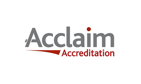 Acclaim accreditation logo