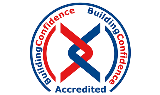 Building Confidence accreditation logo